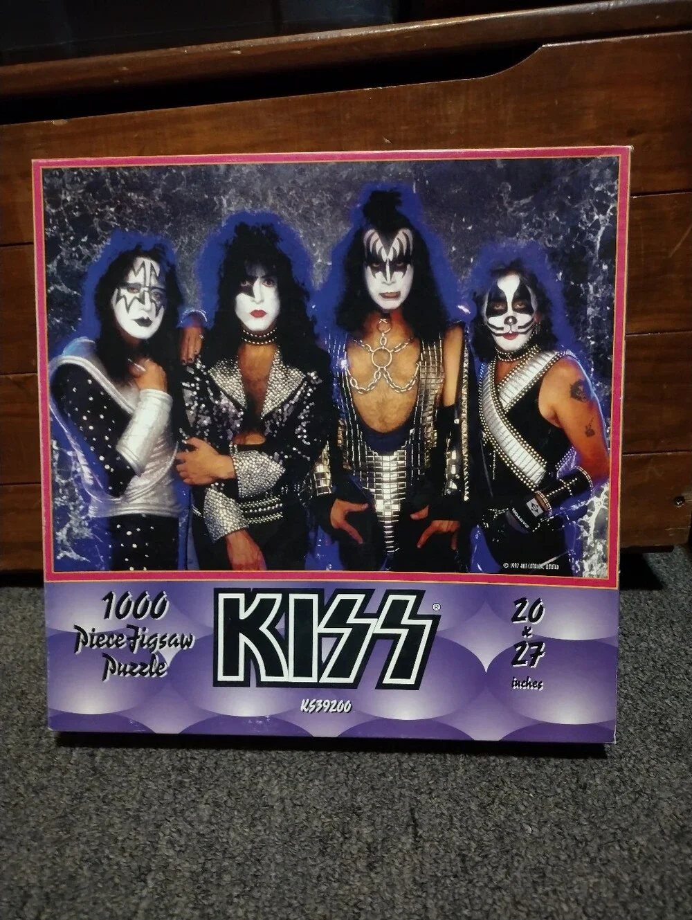 Kiss Rock Band Photo Puzzle 1000 Pieces